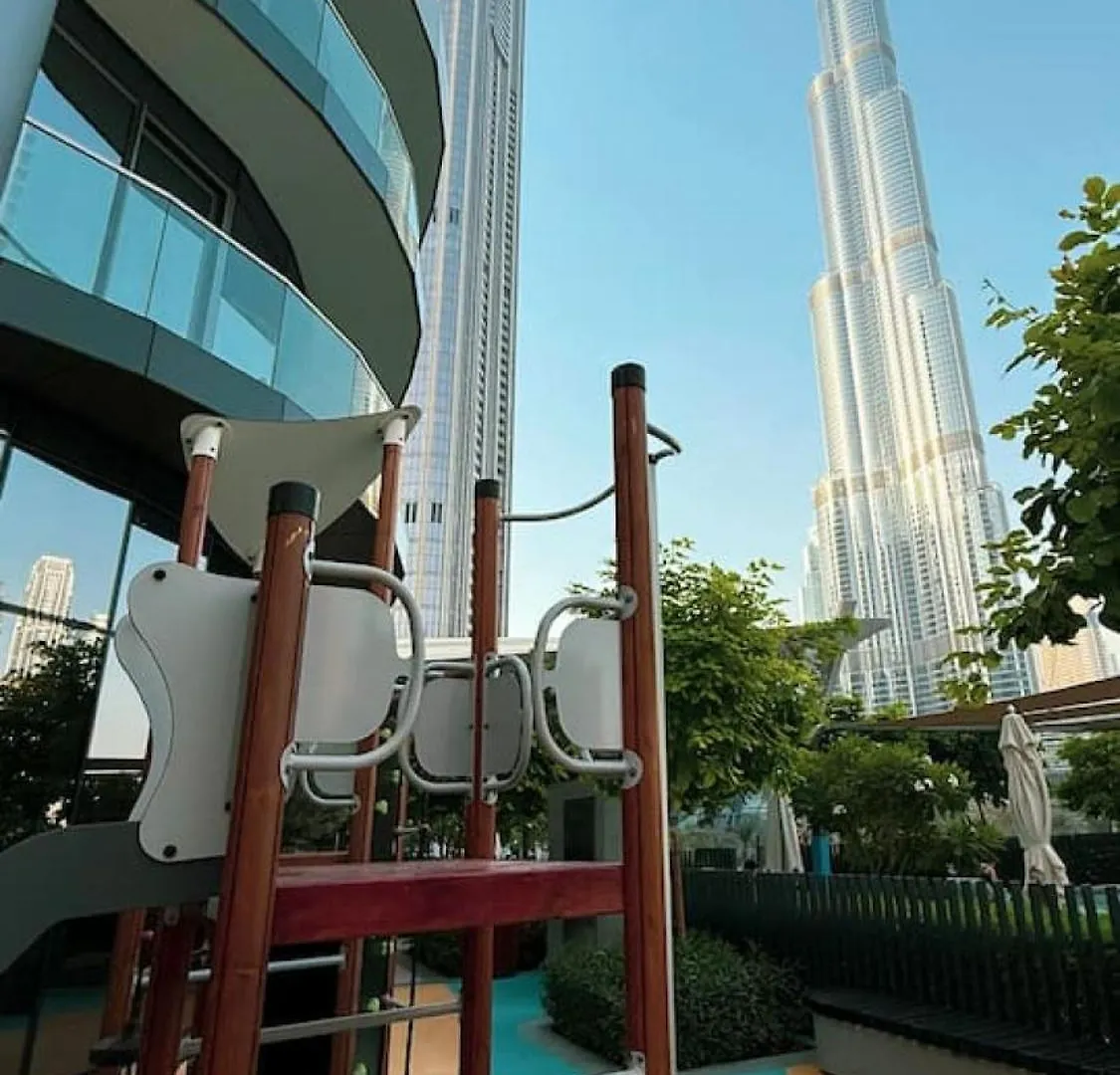 Skyhigh 2Br Burj Views Steps To Dubai Mall Apartment